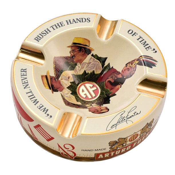 Arturo Fuente Ceramic Ashtray- White