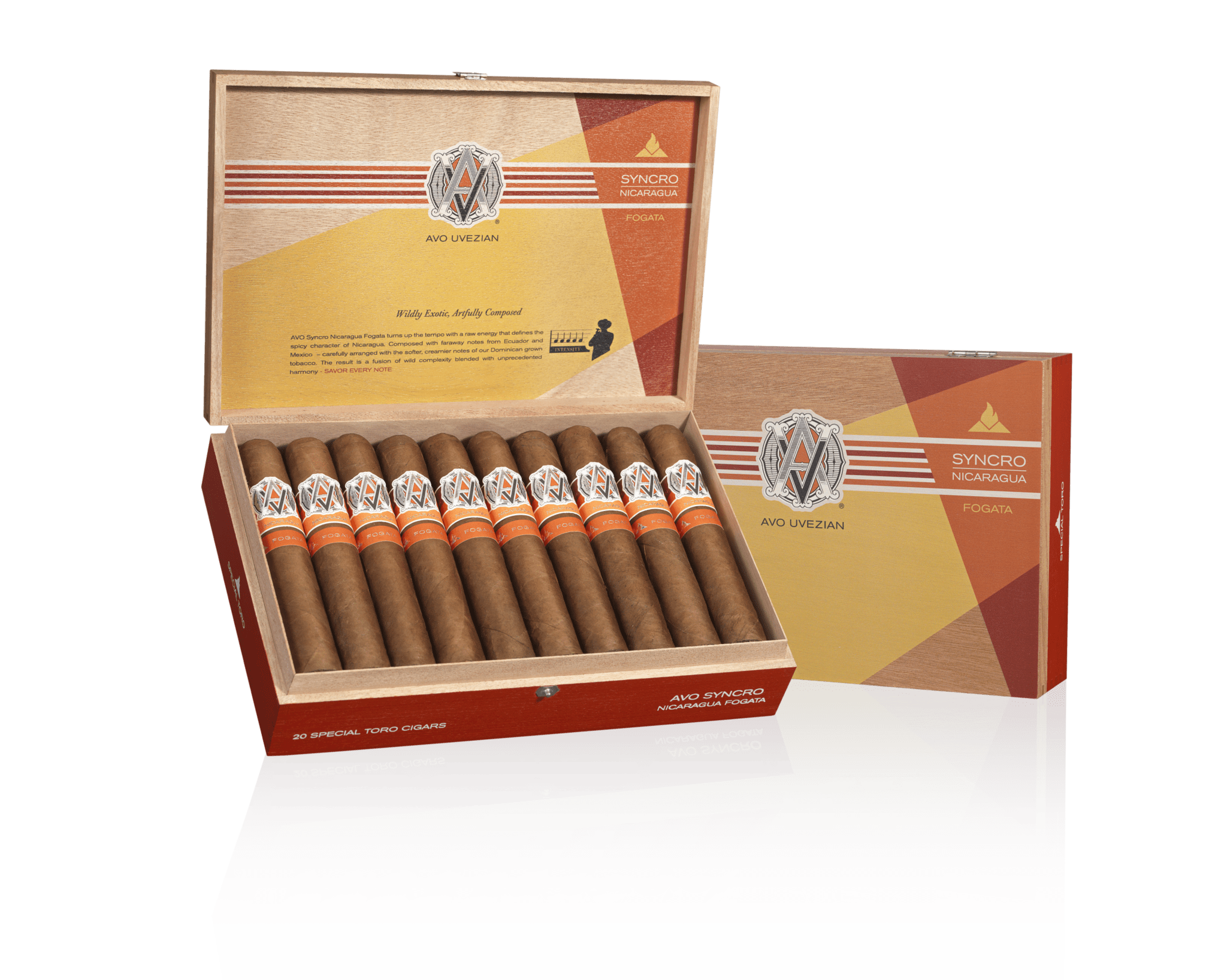 avo syncro fogata full box and single cigar