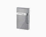 S.T. Dupont- Silver Finish Diamond Head Ligne 2 Lighter